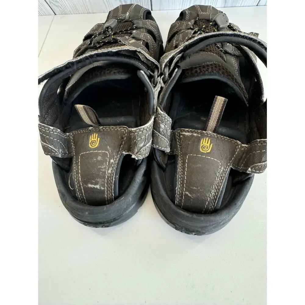 TEVA Forebay Sandals Men’s Size 11 Sport Hiking Turkish Coffee ShocPad (READ)